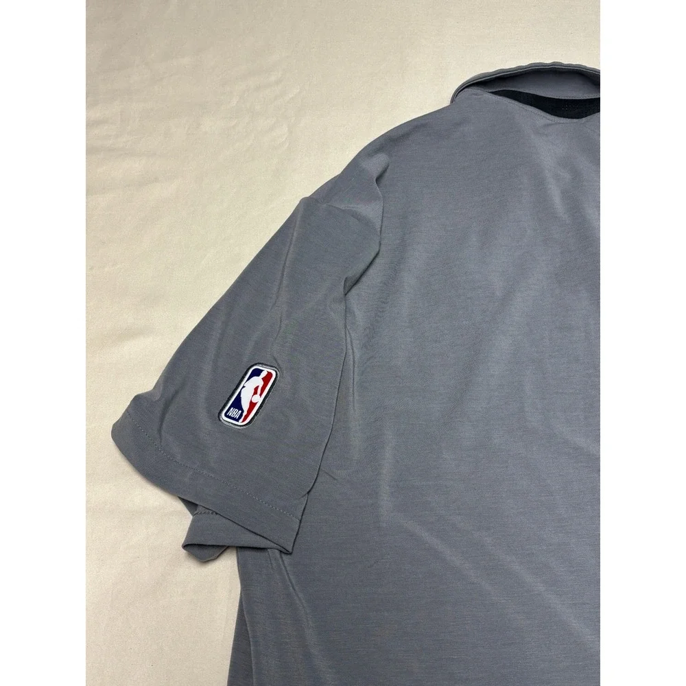 Nike NBA Washington Wizards Dri-FIT Polo Shirt Mens‎ Large Grey FV1014-084